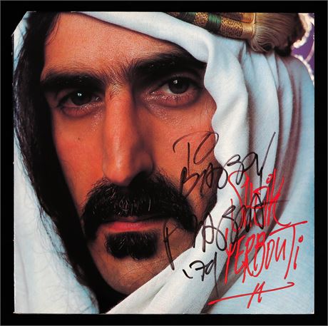 Zealot marionet ankomme Parlogram Auctions - Frank Zappa - 'Sheik Yerbouti' - SIGNED 1979 U.S. 1st  Press Double Vinyl LP