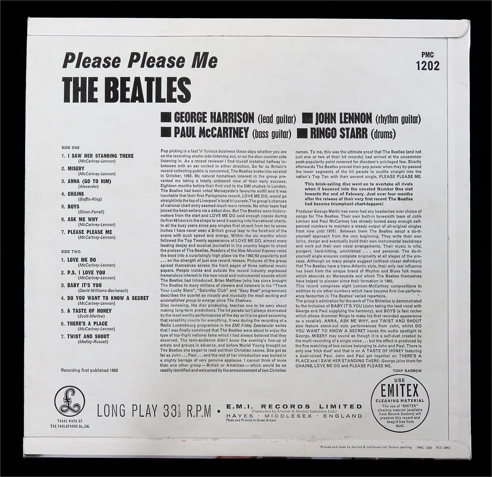 Parlogram Auctions - The Beatles - Please, Please Me - UK 1969 1 