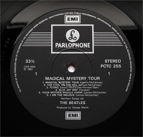 The Beatles - Magical Mystery Tour - 1992 Final UK Vinyl Pressing LP
