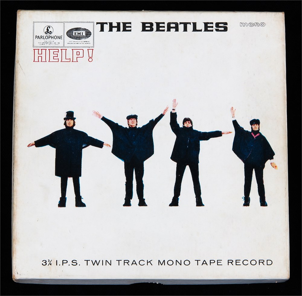 Parlogram Auctions - The Beatles - Help! 1965 UK Mono Reel-to-Reel Tape  Album