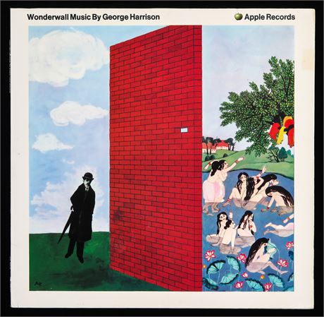 George Harrison - Wonderwall - 1968 German 1st Pressing + g/f Insert