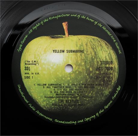 The Beatles - Yellow Submarine - UK 1976 -4/-1 Stereo Apple LP MINT-