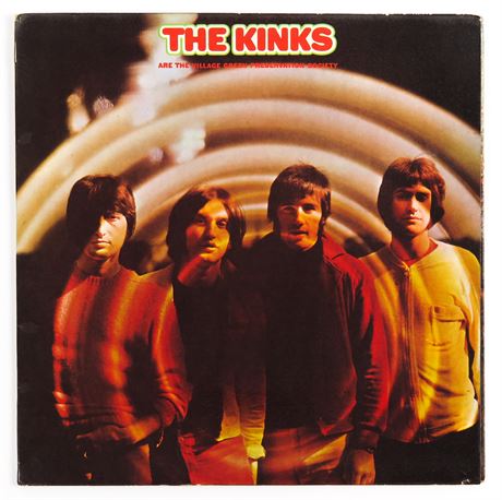 The Kinks - Village Green Preservation Society - UK 1968 1st MONO LP EX