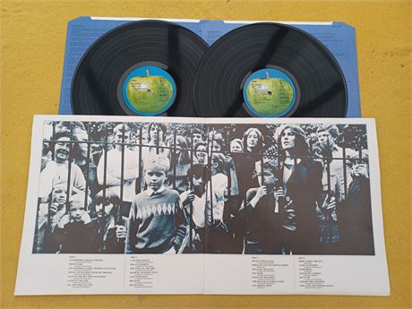 " BEATLES 1967-1970 "SUPERB EARLIEST UK DOUBLE LP RARE no PRODUCER CREDIT SLV