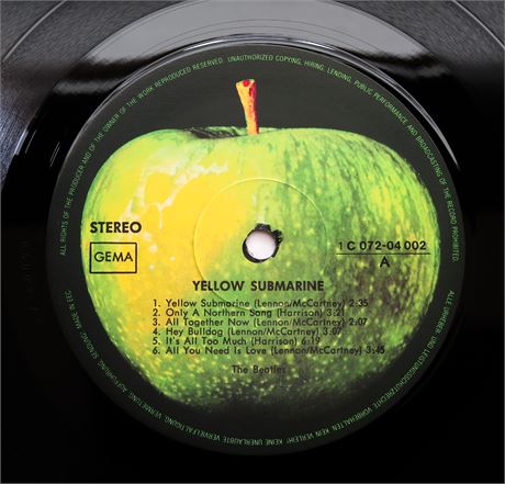 The Beatles - Yellow Submarine - 1984 German Analog DMM AUDIOPHILE LP