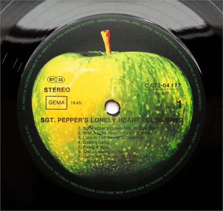 The Beatles - Sgt. Pepper's- 1984 German Analog DMM AUDIOPHILE LP