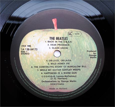 The Beatles - White Album - Dutch 1984 Analog AUDOPHILE MINT-