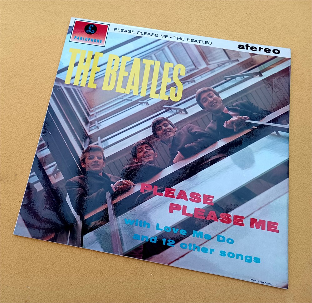 BEATLES★Please Please Me UK 1 BOX EMI mo