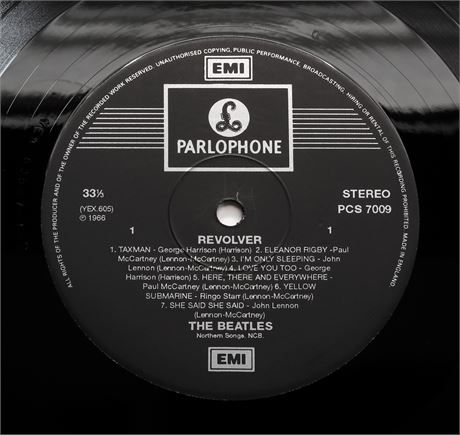 The Beatles - Revolver - UK 1990 DMM Stereo Press LP