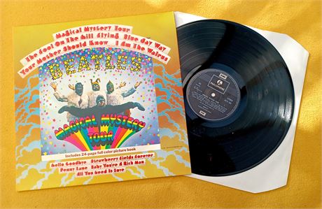BEATLES " MAGICAL MYSTERY TOUR "SUPERB NM UK ORIG 70'S PRESS LOW STAMPERS 1O 1G