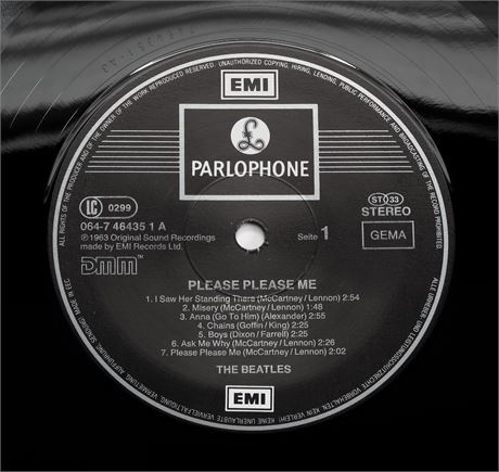 The Beatles - Please Please Me - 1988 German DMM Audiophile LP MINT