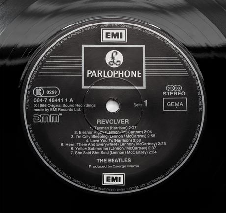 The Beatles - Revolver - 1988 German DMM Audiophile LP EX+
