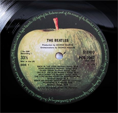 The Beatles - White Album - 1991 Press UK STEREO Double LP