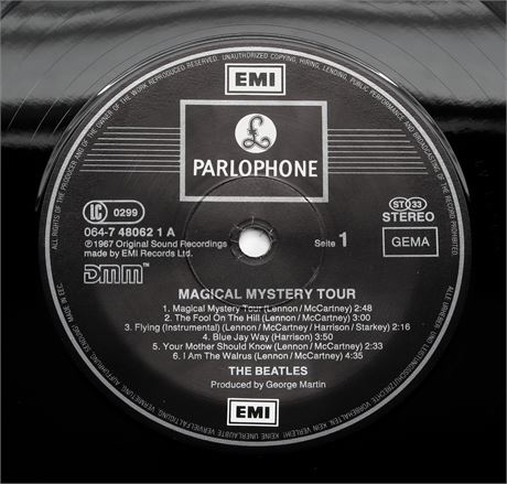 The Beatles - Magical Mystery Tour - 1988 German DMM Audiophile LP EX+