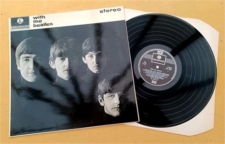 " WITH THE BEATLES " SUPERB UK 2 BOX EMI MID 70'S PRESS