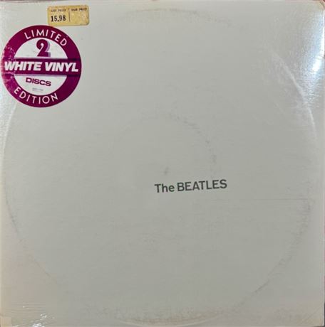 The Beatles – White Album (White Vinyl) Still Sealed