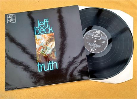 JEFF BECK GROUP " TRUTH "SUPERB NM UK MID 70'S LP STILL WITH -1-1 MATRICES