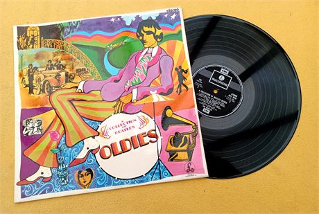 " COLLECTION OF BEATLES OLDIES "SUPERB NM VRARE EARLY 70's UNIDENTIFIED CONTRACT