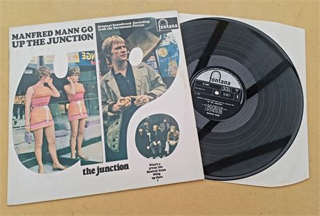 MANFRED MANN " UP THE JUNCTION " SENSATIONAL UK RARE ORIG MONO CONTRACT PRESSING